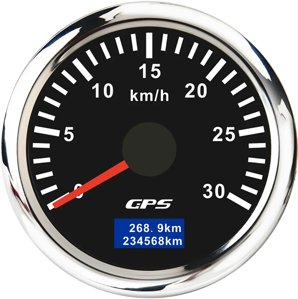 30/60/80/120/200 Km/h GPS Speedometer 52MM Car Truck Speed Gauge Meter With GPS Antenna With 7 Color Backlight 9-32V