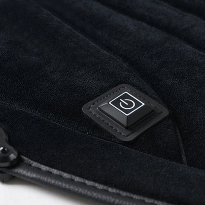 12V/24V Graphene Heated Car Seat Cushion Fast Heating Temperature Control Safety Protection Universal Car Seat Protector Cover