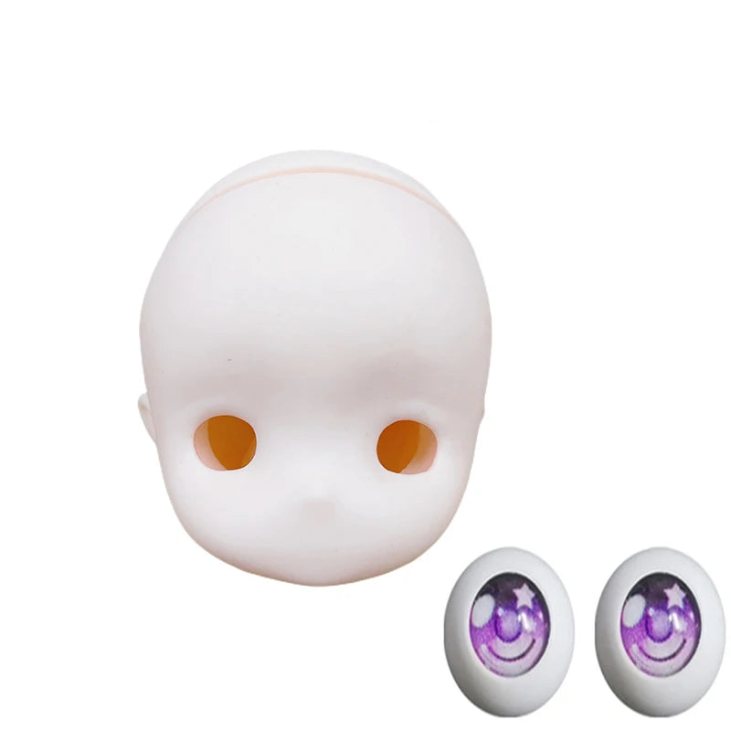 Anime Face Doll Head DIY 30cm Doll Makeup Doll Head or Whole Doll Makeup 1/6 Bjd Doll Girl Doll Toy Gift