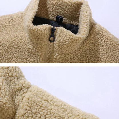 Winter Lambwool Vest Men 12XL Plus Size Vests Winter Thick Warm Vests Male Fashion Casual Sleeveless Jacket Big Size 12XL