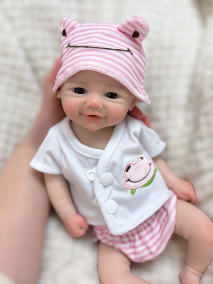 Aizwa1 Loulou, Bettie, Vivienne Silicone Reborn Doll Girl For Choice 13 Inch Lovely bebe reborn de silicona Doll Toy