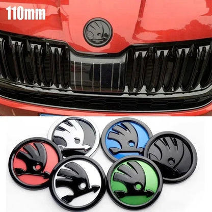2025 Universal Fit ABS Car Emblem Badge Sticker Logo for VRS Rapid Yeti Karoq SCALA Fabia Octavia A7 RS Superb Front Hood Rear T