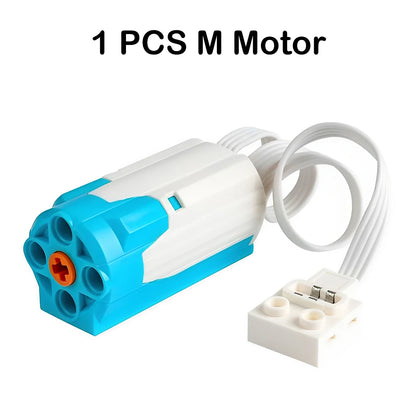 New Version MOC Power Functions M L XL Servo Motor 8883 88003 8882 AA Battery Box 8881 Technical Part Building Blocks for legoed
