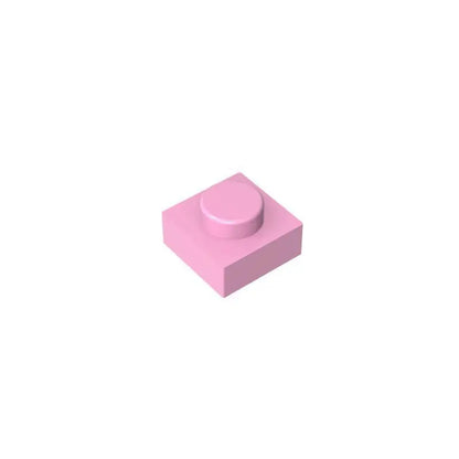 100g/588Pcs 3024 1x1 Brick Moc Short 1-Hole Color Spare Parts Compatible with Brick DIY Children's Toy Assembly Gift Box