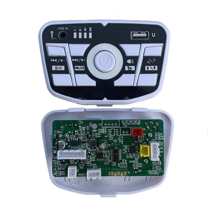 Multi-functional children ride-on electric vehicle controller 12V, JR1844N central controller for baby car