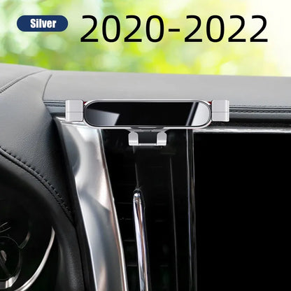 Car Phone Holder For Toyota Alphard 2015 - 2023 ANH30 Styling Bracket GPS Stand Rotatable Support Mobile Accessories