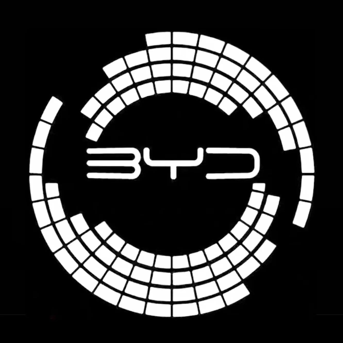 For BYD Sealion 07 EV 2024 2025 Car Welcome Light Door Projection Atmosphere Light interior Modification Accessories
