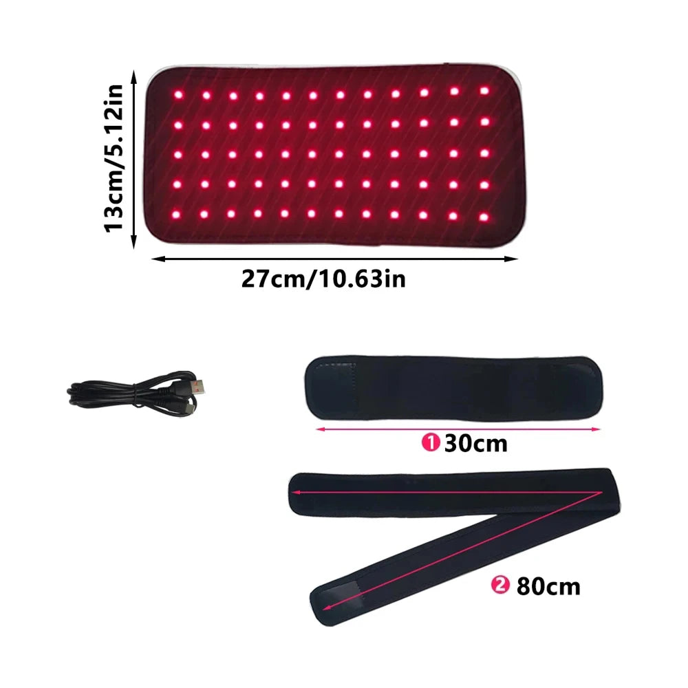 Pet Care Home Use Infrared Red Light Therapy Belt Wrap for Dogs Cats