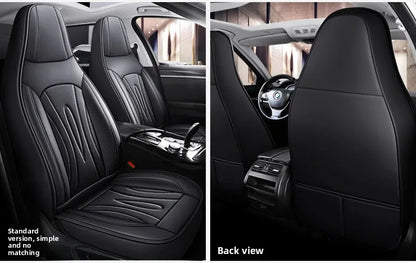 Universal One-piece Seat and Split Seat Car Seat Full Cover Breathable Leather SUV Car Seats Cushion Full Cover Protection