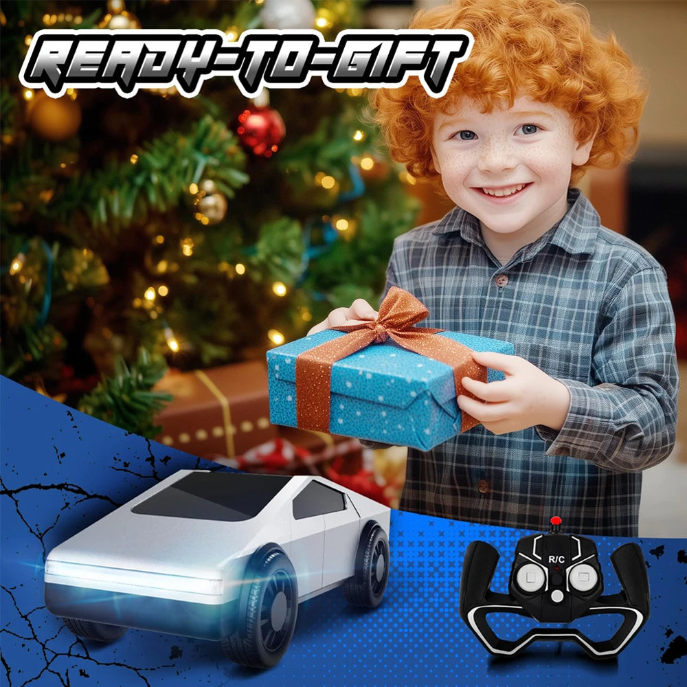 Cyber Pickup Electric Remote Control Teslainger Car Racing Toy Car Electric Charger Sports Car Children's Boy Model