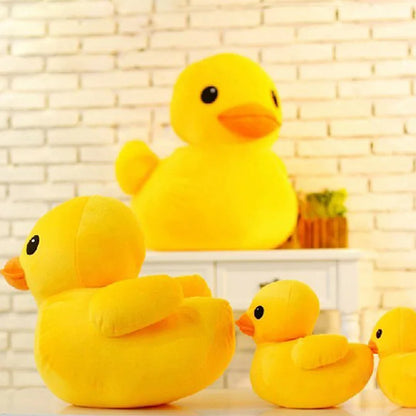 20/30/50/70CM Big Yellow Duck Cartoon Stuffed Animal Plush Kawai Little Duck Doll Gifts