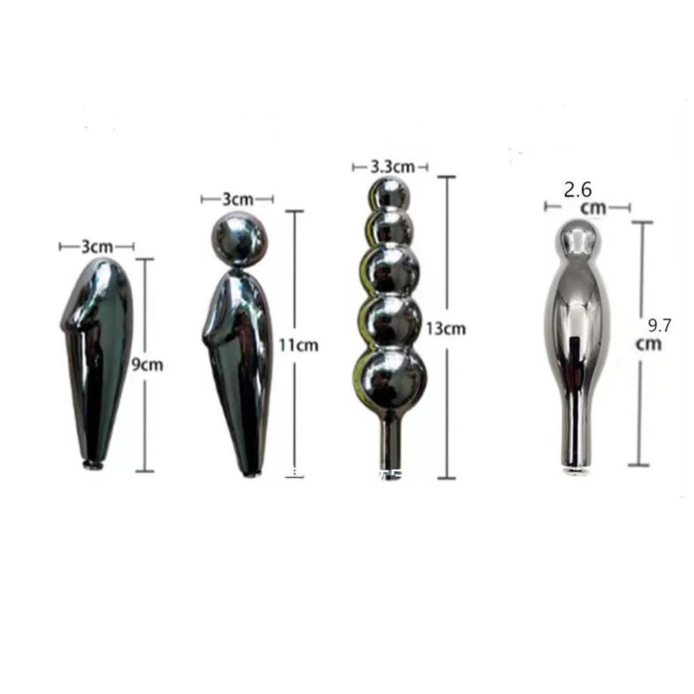 LILUPLAY Invisible Female Stainless Steel Chastity Belt with Hole Plug BDSM Strapon Belt Lockable Underwear Sex