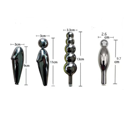 LILUPLAY Invisible Female Stainless Steel Chastity Belt with Hole Plug BDSM Strapon Belt Lockable Underwear Sex