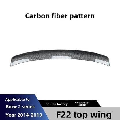 For BMW 2 Series F22 F87 2014-2019 M2 Small Rear Spoiler Roof Lip Wing High Quality Performance Upgrade Modification Accessories