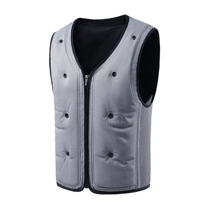 YUEYANG V-Neck Sleeveless Cooling Vest Summer Water Evaporation Welding Labor Protection No Electricity Or Magnet Required