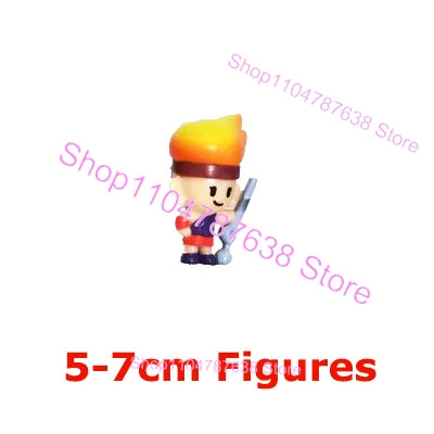 Original Mini Star-Player Anime Figures Fashion Decoration Cartoon Heroes Model Cotton Dolls Christmas Gifts Collectible
