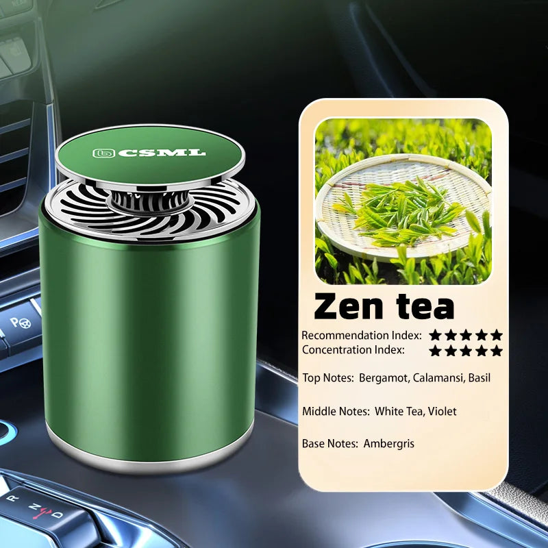 Car Fragrance New Model for Cars, Long-Lasting Light Fragrance Balm, Solid Scent for New Cars, Deodorizing Fragrance Paste, Cologne Gardenia Scent