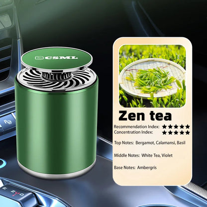 Car Fragrance New Model for Cars, Long-Lasting Light Fragrance Balm, Solid Scent for New Cars, Deodorizing Fragrance Paste, Cologne Gardenia Scent