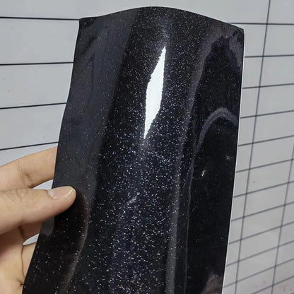 20/30/50CM*100/200CM Pearl Glossy Black white Glitter Vinyl diamond Adhesive Decal Car Wrap Foil with Air Release Bubble Free