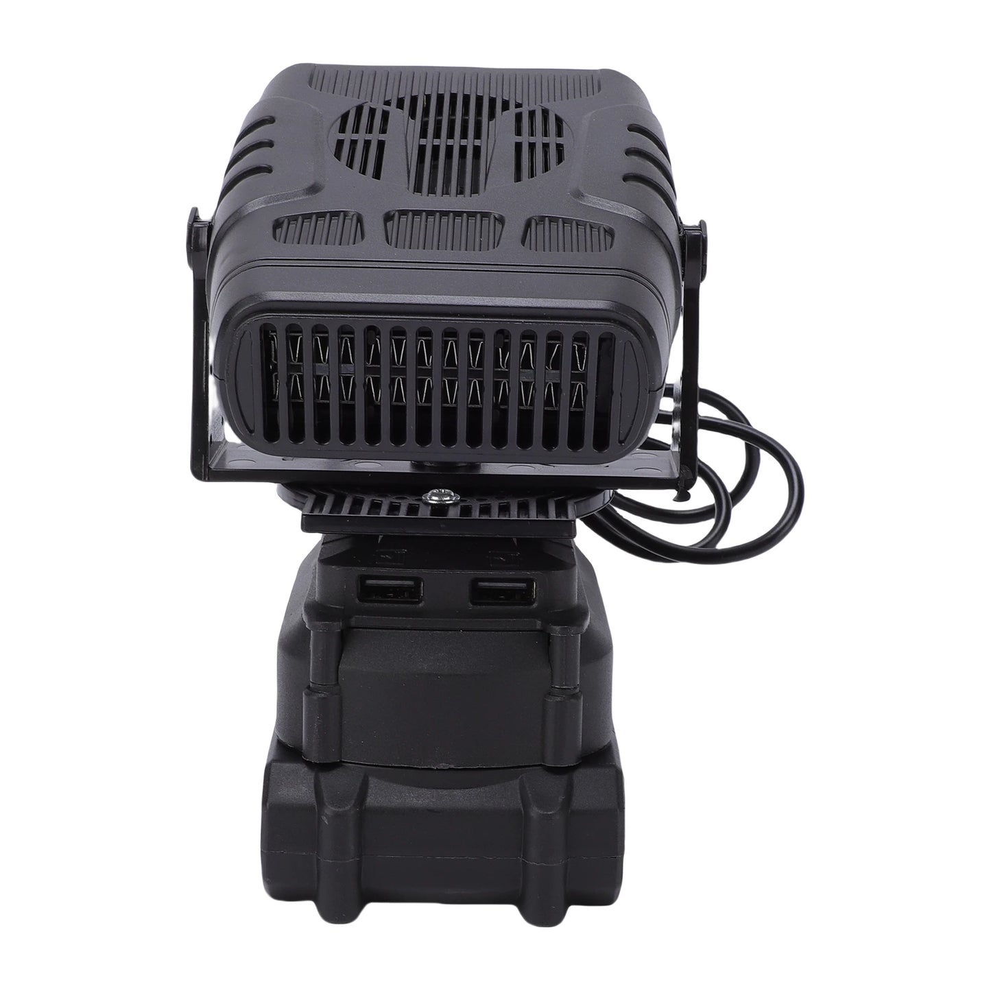 50W Car Heater 360 Rotation Quiet Anti Tip Over Defogger For Electric Tricycle Construction Site Outdoor