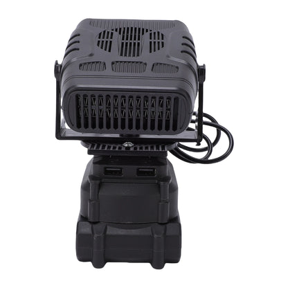 50W Car Heater 360 Rotation Quiet Anti Tip Over Defogger For Electric Tricycle Construction Site Outdoor