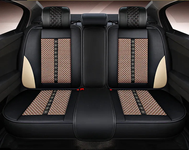 Full set car seat covers + Steering wheel cover for Haval M6 2025-2023 Top quality breathable seat cushion seat case for M6 2024