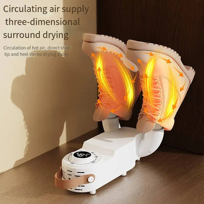 2025 Intelligent Timing Portable Shoe Dryer Multifunctional Folding Expansion With Deodorization Sterilization Foldable