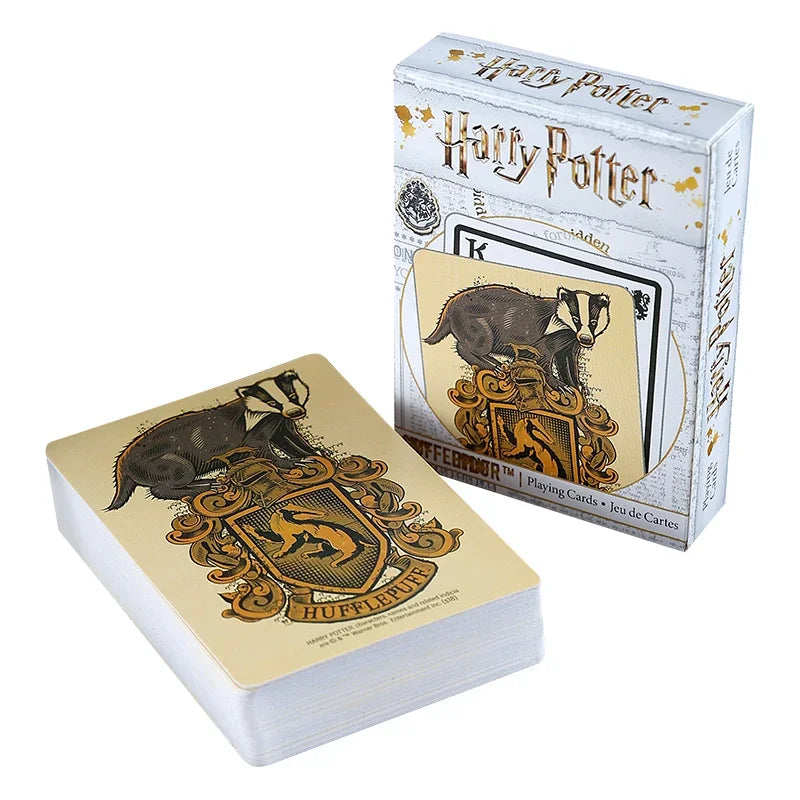 harry potter Four Colleges Poker Cards Movies TV Toys Series Magic Playing Card Entertainment Game Toy Badge Poker Figure Gift