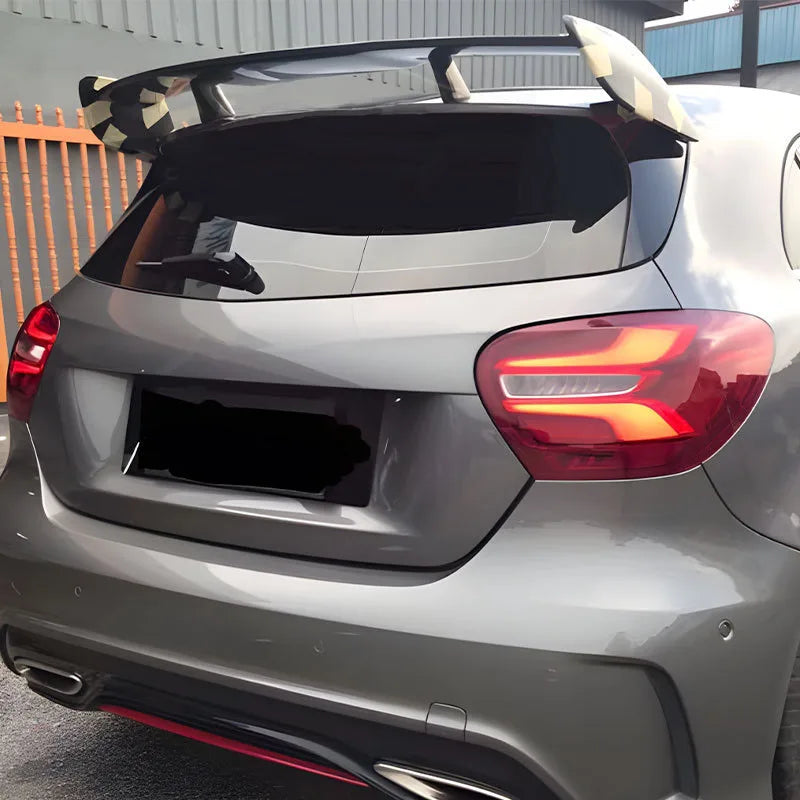 For Mercedes Benz A Class W176 A180 A35 AMG 2013-2019 Rear Trunk Wing Rear Roof Spoiler Wings Diffuser Accessories Body Kits