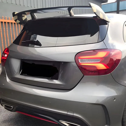 For Mercedes Benz A Class W176 A180 A35 AMG 2013-2019 Rear Trunk Wing Rear Roof Spoiler Wings Diffuser Accessories Body Kits