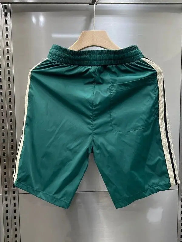 2026 New Summer Fashionable Sporty Men's Loose Five-Quarter Beach Shorts Versatile Casual Pants Urban Commute Daily Wear