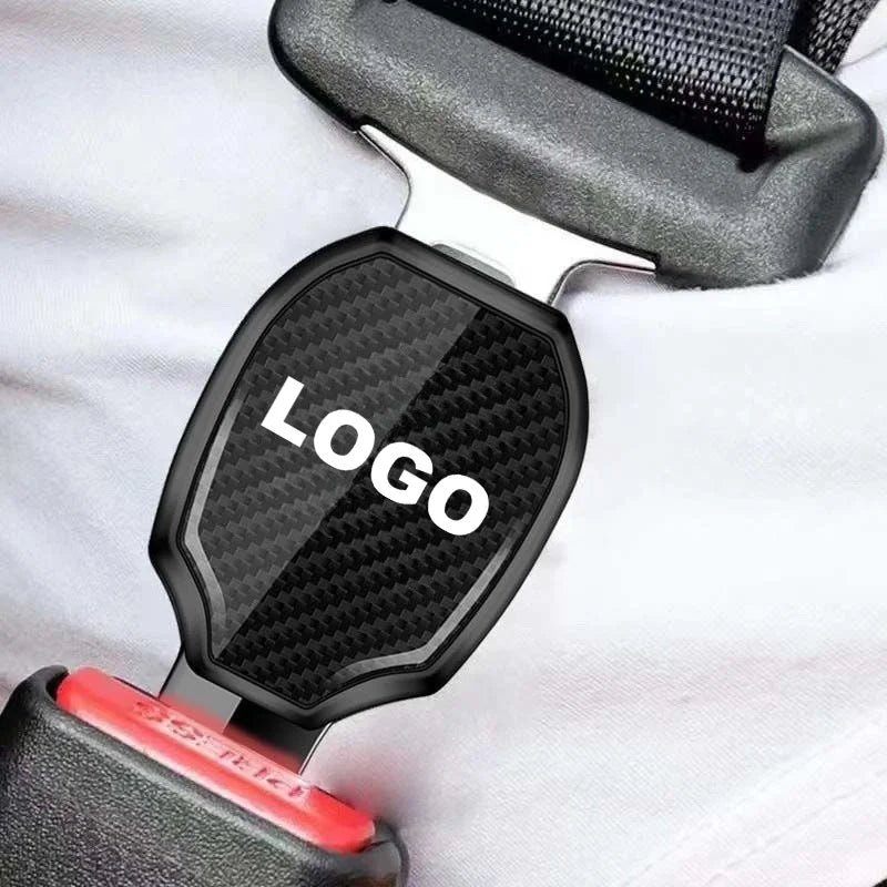 Car Seat Belt Clip Carbon Extender Lock Buckle Plug Car Accessories interior For Toyota GR Sport Gazoo Racing RAV4 C-HR Mirai
