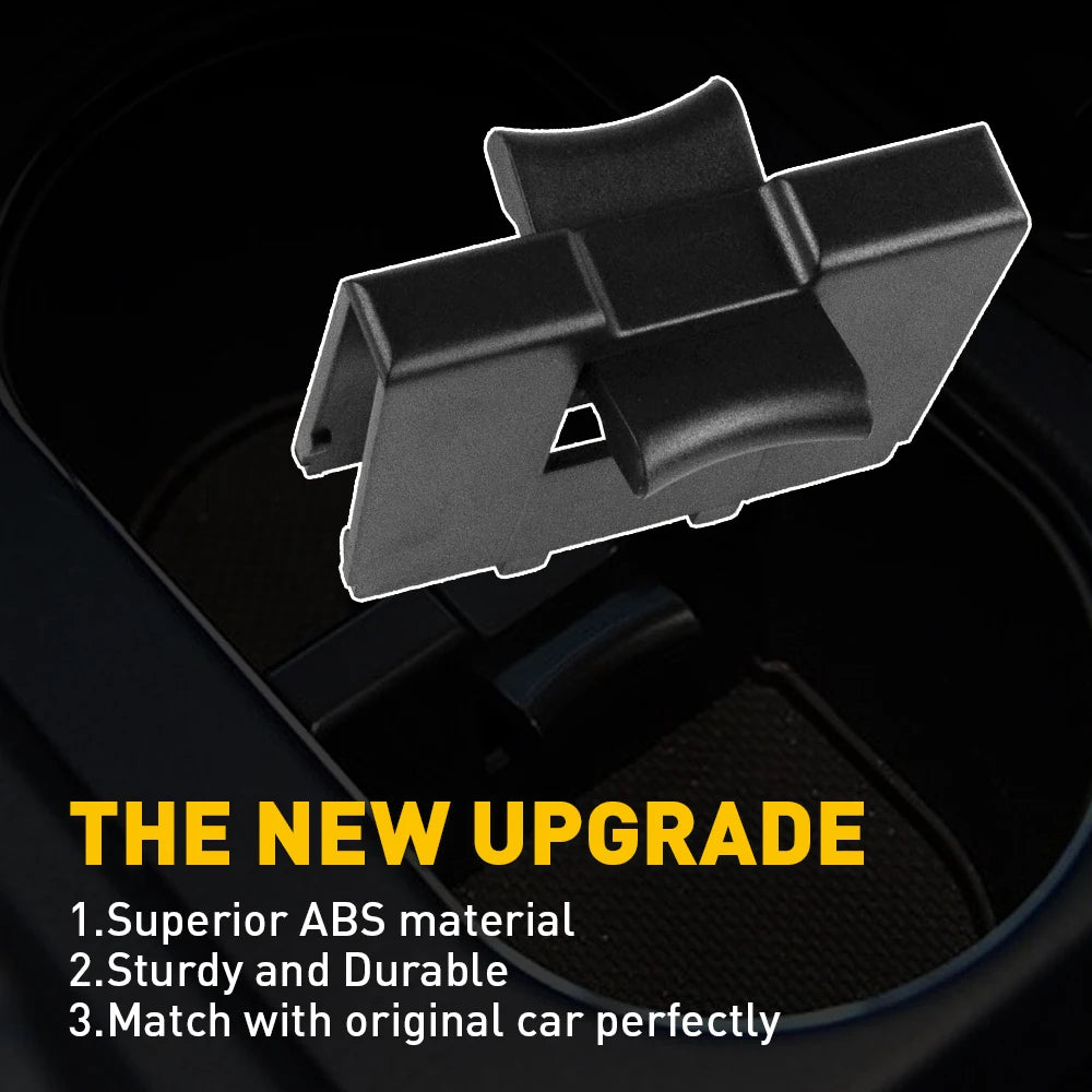 For Subaru Forester Legacy Outback 2010 2011 2012 2014 2015 2016 2017 2018 Accessories Center Console Cup Holder Insert Divider