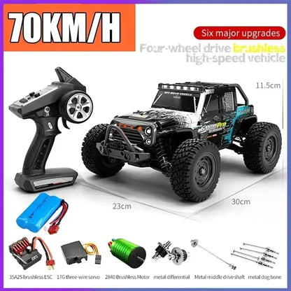 SCY 16101PRO, 16102PRO, 16103PRO 4WD 1:16RC Brushless High-speed Remote Control Car, 70 Kilometers Per Hour, Toy Racing Car Gift