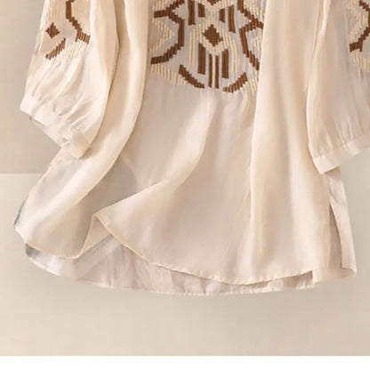 Fashionable Retro Linen Top And Pants Set for Women High End Cotton Linen Ensemble Summer 2026 Elegant Two Piece Suit