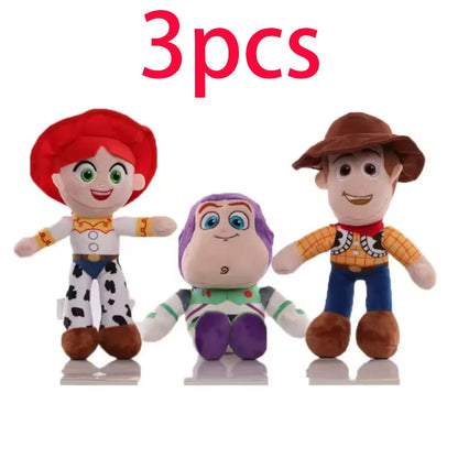 2026  Cute Woody Buzz Lightyear Plush Toy Lovely Stuffed Anime Jessie Plushies Pendant Cartoon Doll Home Decor Xmas Gifts