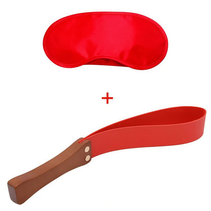 Bondage Women Bdsm Set Cotton Rope Handcuffs Erotic Restraints Rope Double-Layer Hand Clapper Blindfold Sex Toys For Couples Kit