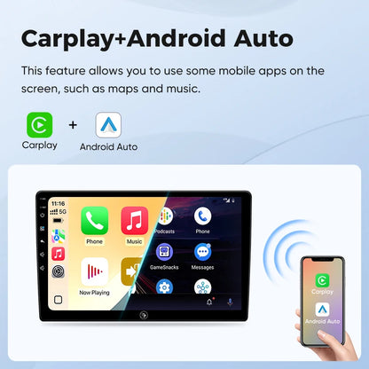 Ainavi Car Multimedia For Toyota Corolla 2019-2026 E210 Wireless Carplay Android Auto 4G Car Radio DSP Stereo IPS Screen 2 Din