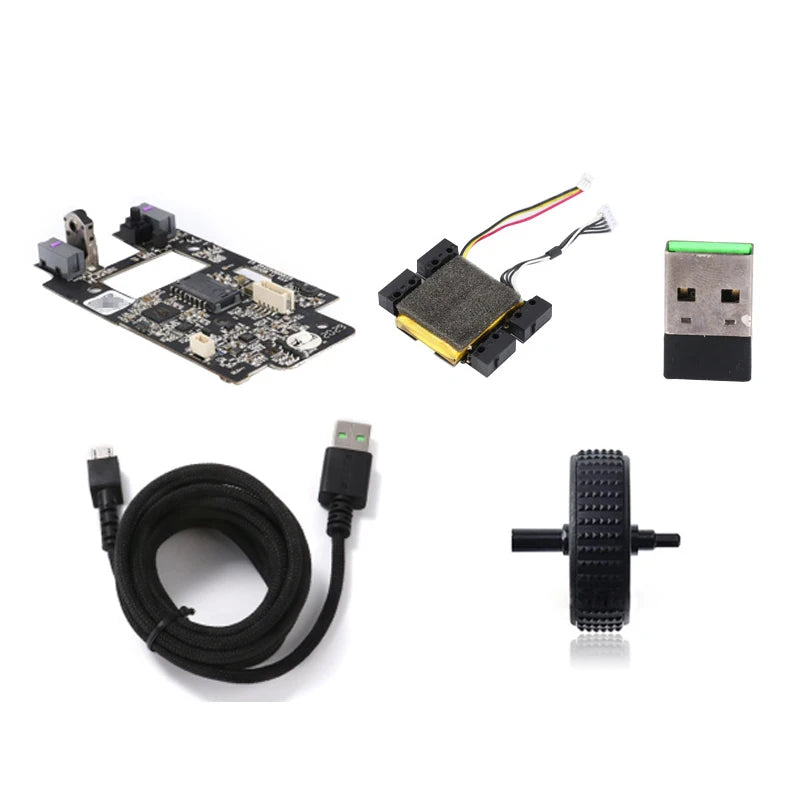 For Viper Ultimate Edition Mouse Shell Battery Motherboard Receiver Roller Cable Small Side Button Charging Board Parts