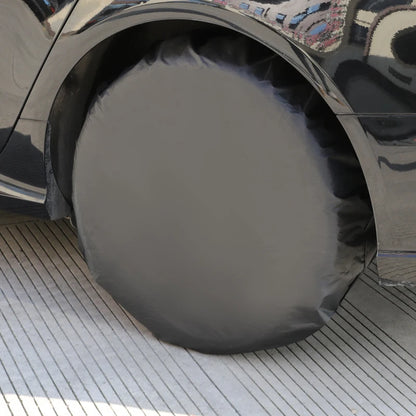 Car Tire Covers  Set Sun Protection Aging Dog Urine SUV RV Tire Protection Cover Automotive Replacement Accessories