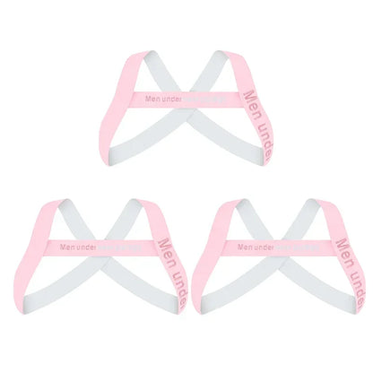 Men's Sexy Muscle Shoulder Straps Elastic Band Harness Chest Bodybuilding Straps Fashion Elastic Fun Decorative Shoulder Strap