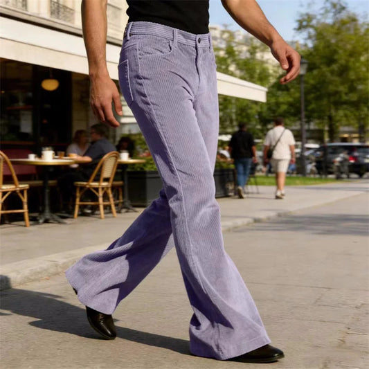 Men's Loose Pleated Wide Leg Pants Breathable Linen Blend Trousers Casual Business Suit Pants Summer Streetwear Daily Wear
