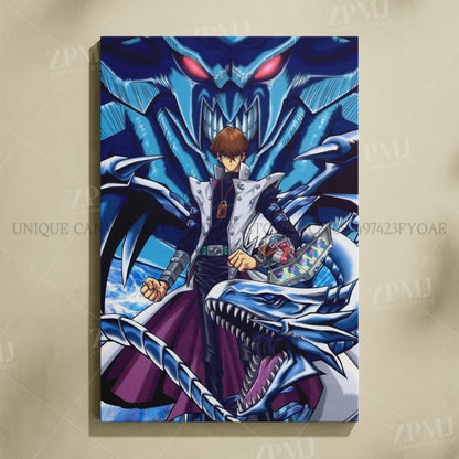 Yu-Gi-Oh! Canvas Pictures Painting Anime Figures Home Decoration Prints Poster For Living Room Frameless Wall Artwork Mural
