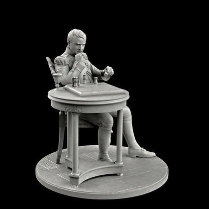 75mm resin unpainted model kit, Napoleon Emperor unassembled and unpainted GK