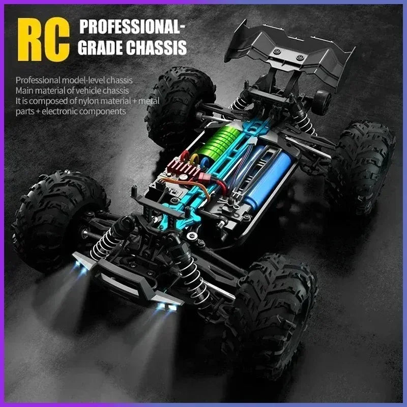 SCY 16101PRO, 16102PRO, 16103PRO 4WD 1:16RC Brushless High-speed Remote Control Car, 70 Kilometers Per Hour, Toy Racing Car Gift