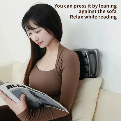 Muscle massager - High-frequency neck, shoulder and waist massager - Professional fascial massager with eight heads