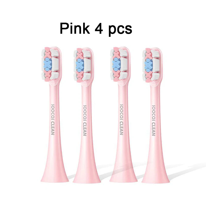 Original Replacement Brush Heads for SOOCAS Sonic Electric Toothbrush X3S X5 X1 X3 X3U Teeth Cleaning Brush Replacement Heads