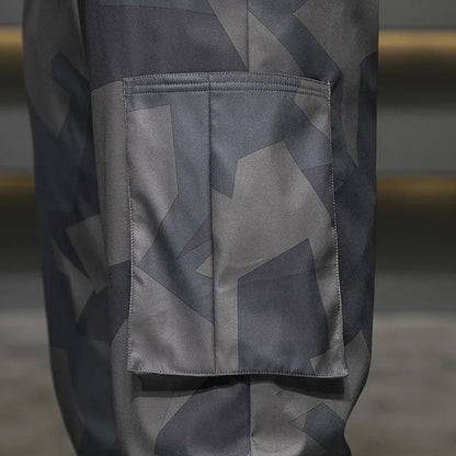 Autumn And Winter New Men'S Camouflage Casual Versatile Loose Outdoor Sports Trousers 90 White Duck Down Warm Down Pants