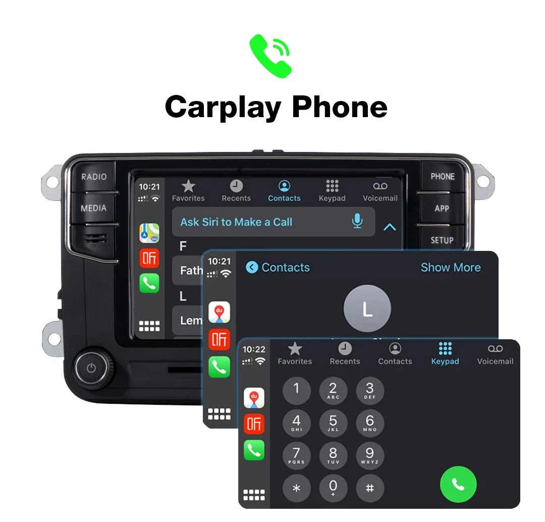 Desay RCD360 Carplay Car Radio 17G035280 MirrorLink MIB Auto radio for VW PQ Polo Golf Passat B6 B7 Jetta MK5 MK6 Eos Bettle