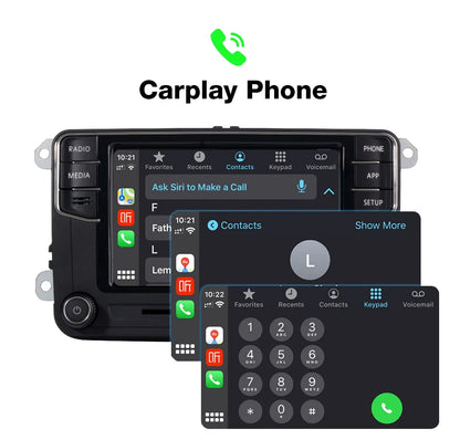 Desay RCD360 Carplay Car Radio 17G035280 MirrorLink MIB Auto radio for VW PQ Polo Golf Passat B6 B7 Jetta MK5 MK6 Eos Bettle